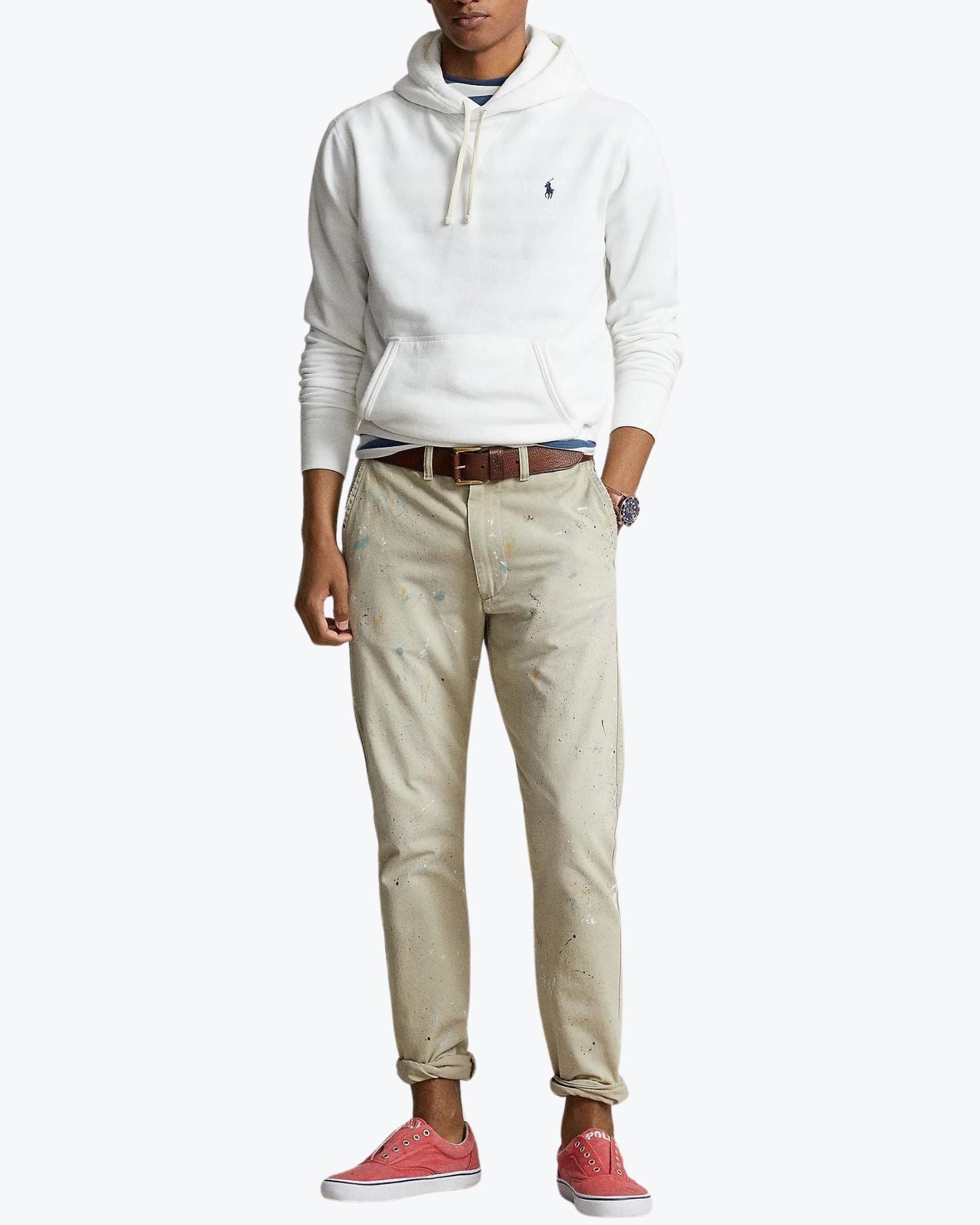 Ralph Lauren Felpa 710766778 - SanShopLuxury - 2023, Abbigliamento, Autunno/Inverno, Bianco, Blu, Carry Over, Con Cappuccio, Felpa, Idoneo, L, M, New, Ralph Lauren, S, Uomo, XL, XXL