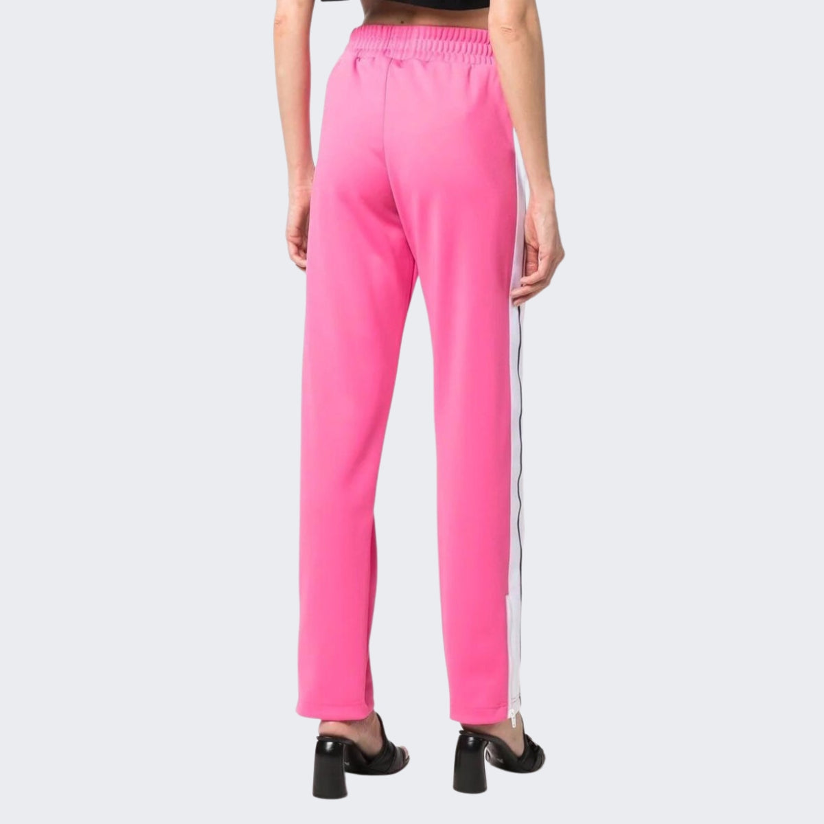 Palm Angels Pantatuta PWCJ001C99FAB001 - SanShopLuxury - Abbigliamento, Autunno/Inverno, Carry Over, Continuativo, Donna, Fucsia, L, Nero, New, Palm Angels, Pantatuta, Primavera/Estate, Rosa, Stellato