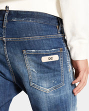 Dsquared2 Jeans S71LB1365 470 - SanShopLuxury - 2024, 44, 46, 48, 50, 52, 54, 56, 58, Abbigliamento, Blu, Dsquared2, Idoneo, Jeans, Outlet, Primavera/Estate, SS24, Uomo