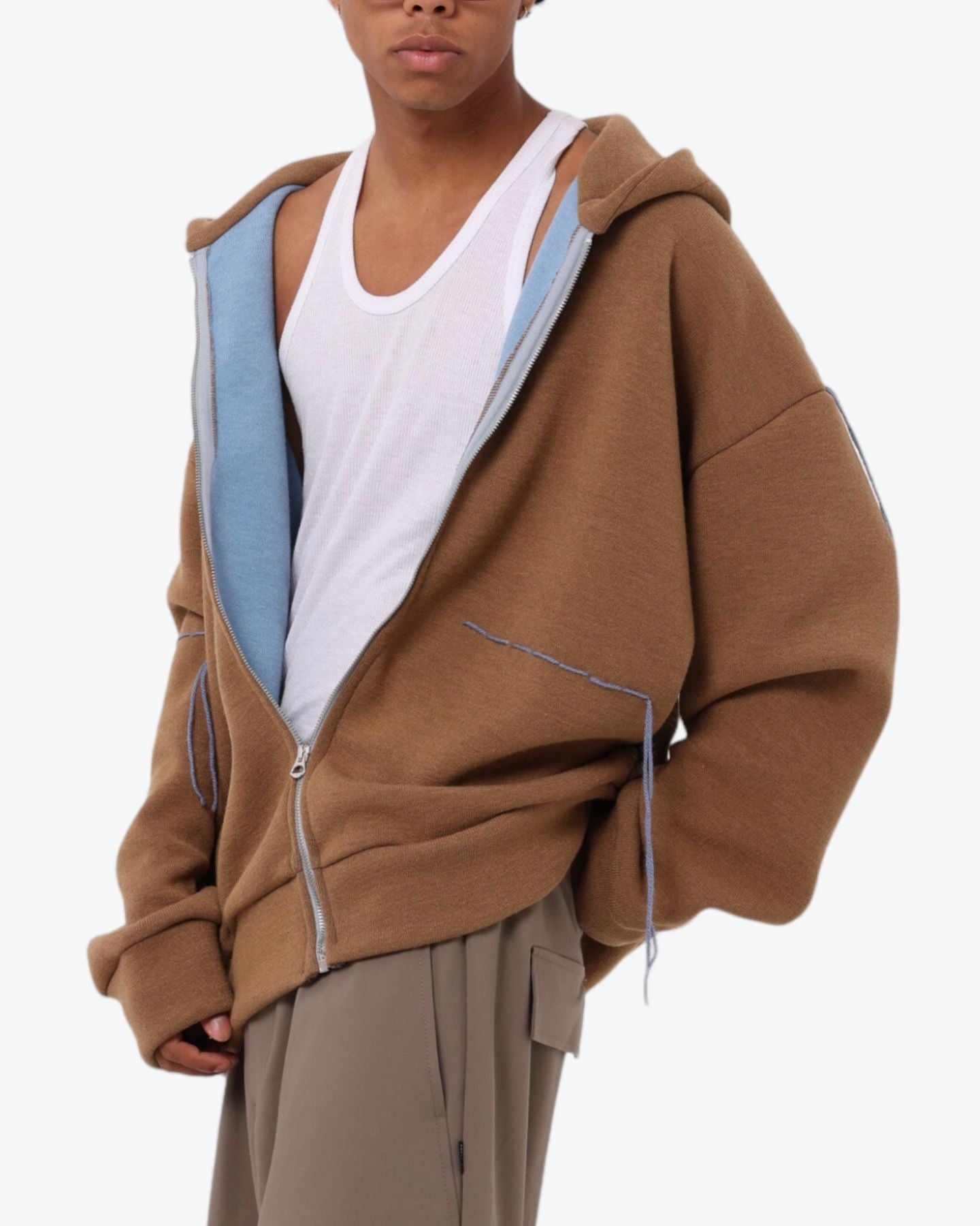 Asensyo Felpa FP07-TB - SanShopLuxury - 2024, Abbigliamento, Asensyo, Autunno/Inverno, Donna, Felpa, FW24, Idoneo, L, M, Marrone, Outlet, S, Tabacco, UNISEX, Uomo, XL