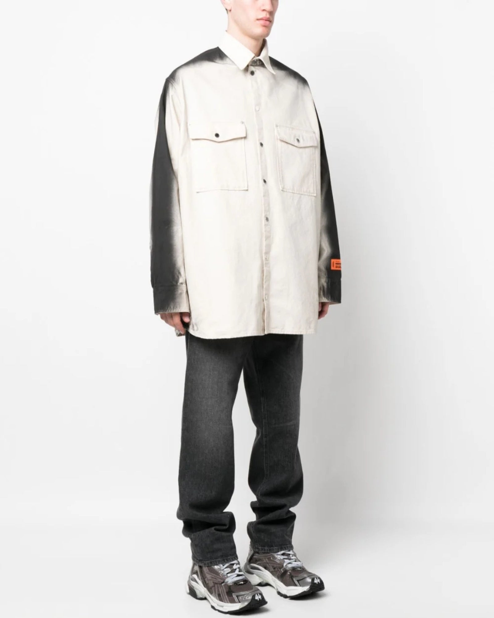 Heron Preston Camicie HMGE002S23FAB001 - SanShopLuxury - 2023, Abbigliamento, Autunno/Inverno, Bianco, Camicie, Continuativo, Heron Preston, Idoneo, L, M, Outlet, Primavera/Estate, S, SS23, Ultimo, Uomo