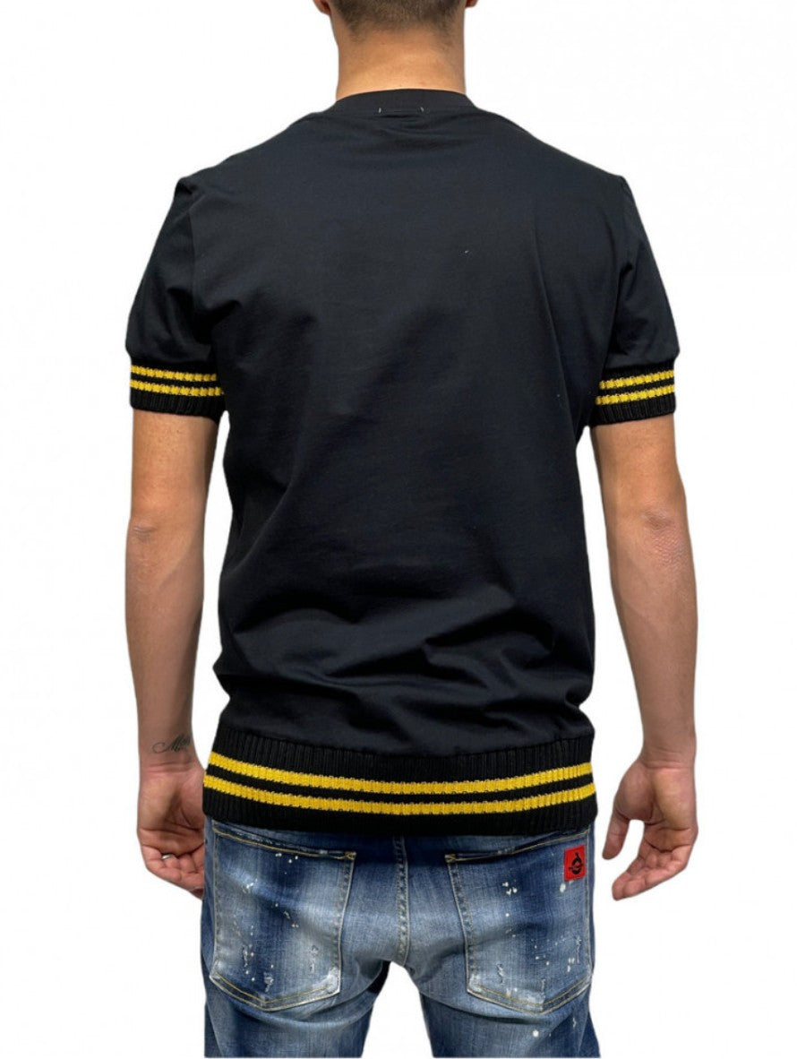 Chiodi Milano T-Shirt 0068 - SanShopLuxury - -50%, 2021, Abbigliamento, Autunno/Inverno, Chiodi Milano, FW21, L, M, Nero, Outlet, S, T-Shirt, Uomo