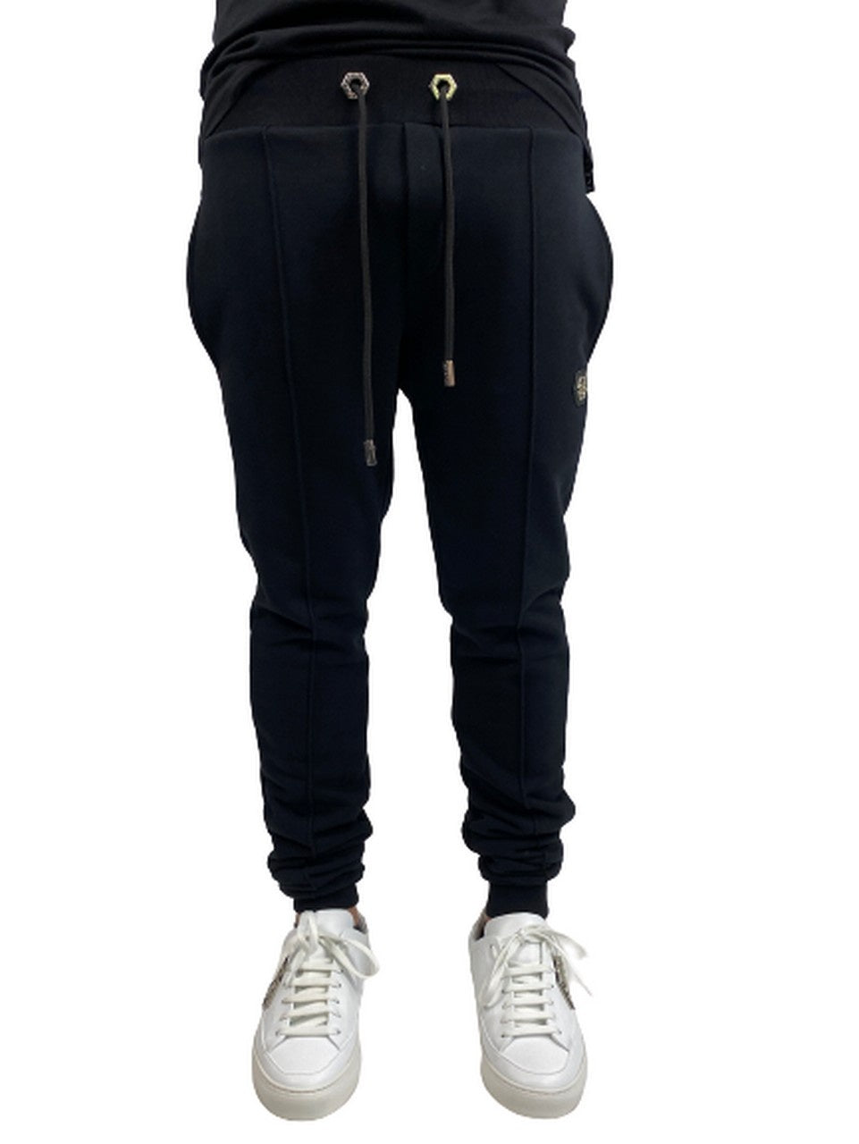 Philipp Plein Pantatuta CMJT1747/PJO002N02 - SanShopLuxury - -50%, 2020, Abbigliamento, Autunno/Inverno, FW20, M, Nero, Outlet, Pantatuta, Philipp Plein, S, Ultimo, Uomo