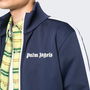 Palm Angels Felpa PMBD001C99FAB004 - SanShopLuxury - 2023, Abbigliamento, Autunno/Inverno, Blu, Carry Over, Continuativo, Felpa, Idoneo, L, M, Nero, New, Palm Angels, Primavera/Estate, S, Ultimo, Uomo, XL, Zip