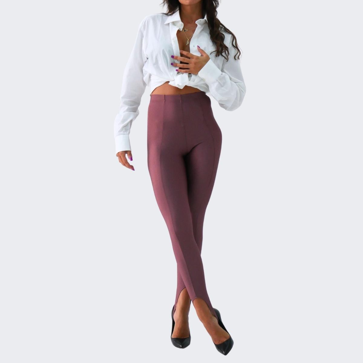 District Margherita Mazzei Leggings LT09 - SanShopLuxury - 2023, Abbigliamento, Activewear, Autunno/Inverno, Blu, District Margherita Mazzei, Donna, Fucsia, FW23, L, Leggings, M, Marrone, Nero, Outlet, Petrolio, Rosa, S, Tortora, XS