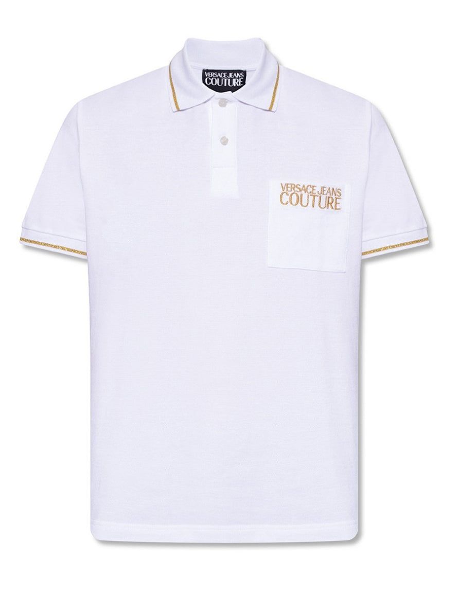 Estate, SS22, T-Shirt Polo, Uomo, Versace Jeans Couture, XL