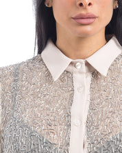 So Lavish Camicia C4017-A - SanShopLuxury - 2024, 40, 42, 44, Abbigliamento, Autunno/Inverno, Avorio, Camicia, Continuativo, Donna, FW24, Idoneo, Outlet, Primavera/Estate, So Lavish