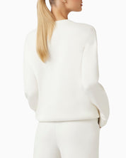 Guess Felpa V4BQ15 K7UW2 G6K5 - SanShopLuxury - 2025, Abbigliamento, Autunno/Inverno, Avorio, Donna, Felpa, FW25, Guess, Idoneo, M, New, S, XS