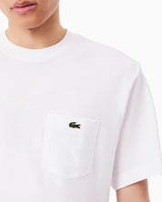 Lacoste T-Shirt TH2827/001 - SanShopLuxury - 2025, Abbigliamento, Bianco, Carry Over, Donna, Idoneo, L, Lacoste, M, New, Primavera/Estate, T-Shirt, Ultimo, UNISEX, Uomo, XL, XXL, XXXL
