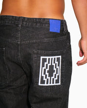 Marcelo Burlon Jeans CMYA017E20DEN005 - SanShopLuxury - -50%, 2020, 46, 48, Abbigliamento, Autunno/Inverno, FW20, Jeans, Marcelo Burlon, Nero, Outlet, Uomo