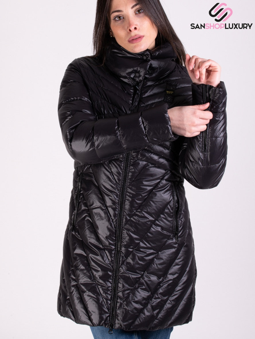 Blauer Giubbino 18WBLDK03130 004765 - SanShopLuxury - -50%, 2018, Abbigliamento, Autunno/Inverno, Blauer, Donna, FW18, Giubbino, Nero, Outlet, S, Ultimo