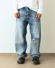 Gavensemble Jeans BAGGY140 - SanShopLuxury - 2024, 44, 46, 48, 50, 52, 54, Abbigliamento, Autunno/Inverno, Blu, Continuativo, FW24, Gavensemble, Idoneo, Jeans, Outlet, Primavera/Estate, Uomo