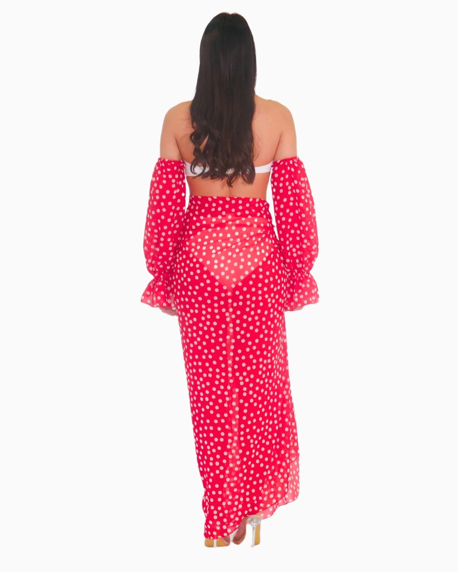 District Margherita Mazzei Copricostume 5PP01-0026 - SanShopLuxury - 2025, Abbigliamento, Beachwear, Copricostume, District Margherita Mazzei, Donna, Idoneo, New, Pareo, Primavera/Estate, Rosso, SS25, Unica