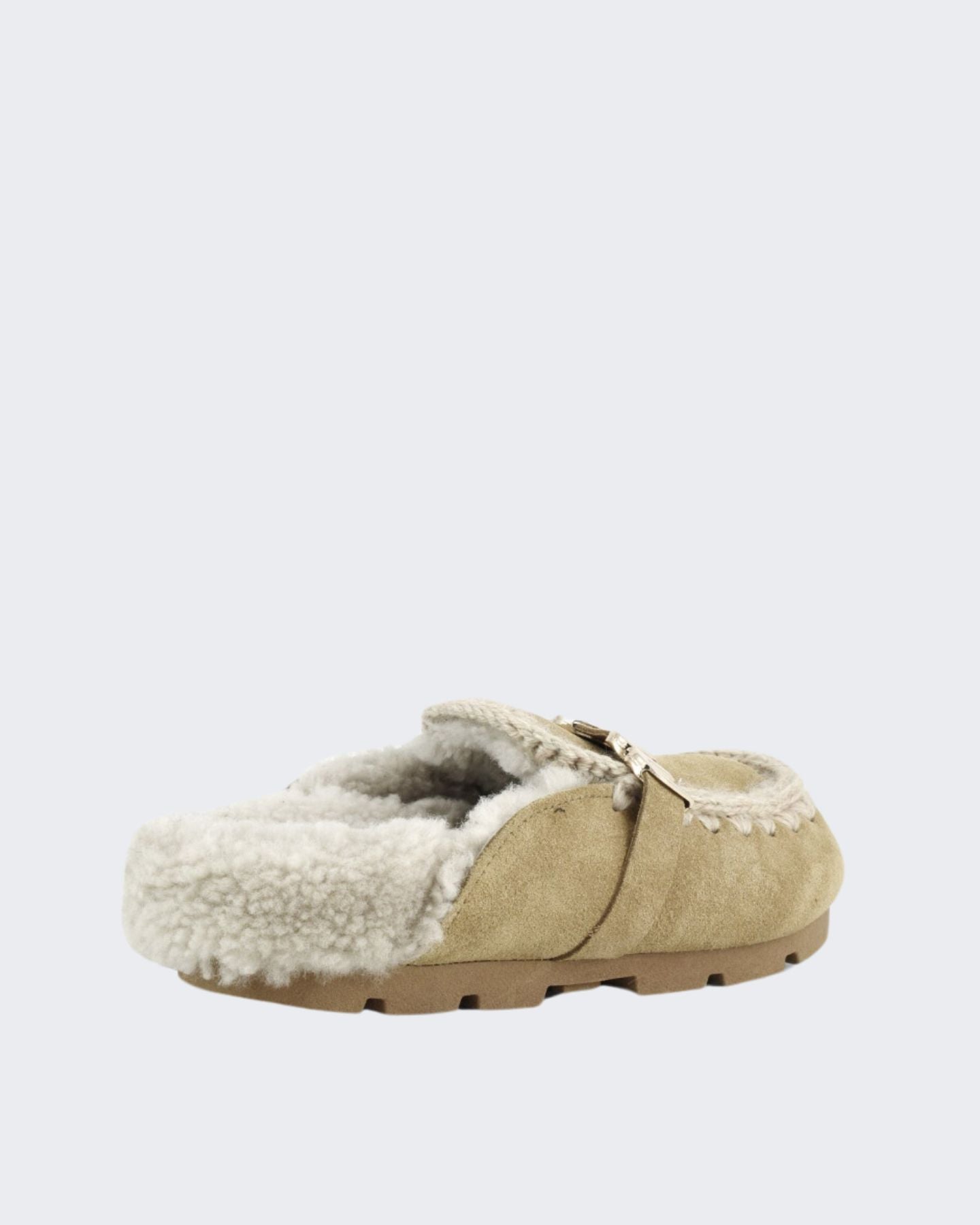 Mou Slipper MU.FW431000A-TOB - SanShopLuxury - 2025, 36, 37, 38, 39, 40, Autunno/Inverno, Beige, Calzature, Donna, FW25, Idoneo, Mou, New, Slipper