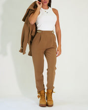 Shiki Pantalone PIKLA - SanShopLuxury - 2024, 40, 42, 44, Abbigliamento, Autunno/Inverno, Camel, Donna, FW24, Idoneo, Marrone, Outlet, Pantalone, Shiki, Ultimo