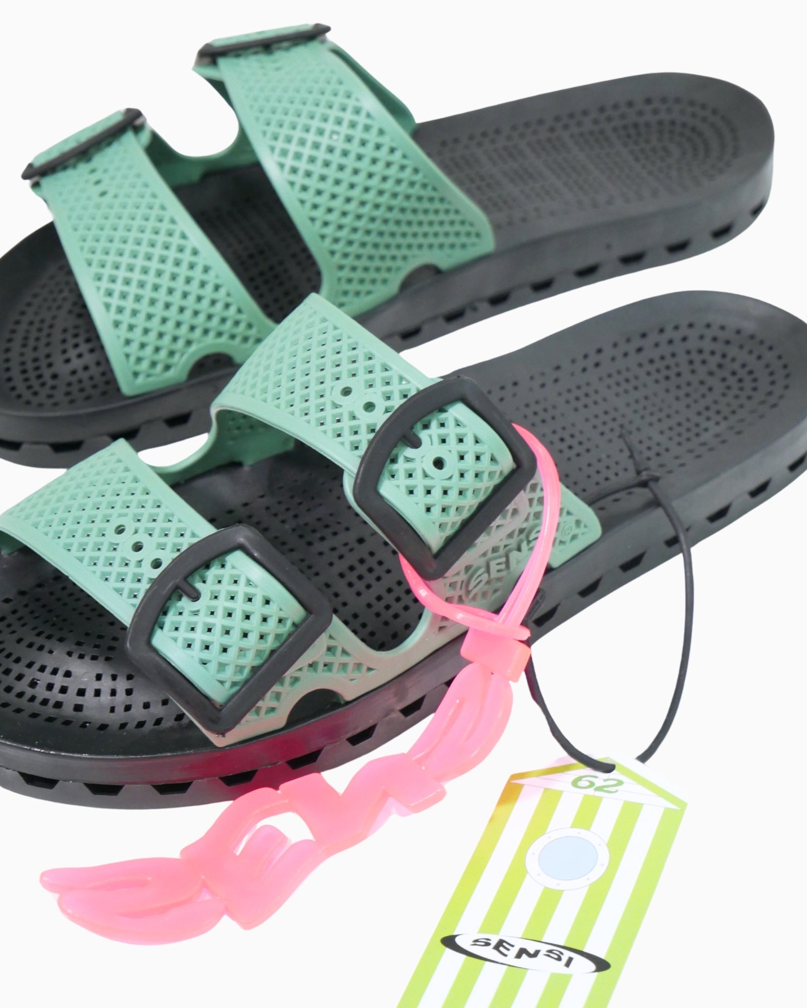 Sensi Sandali 4150/URBAN350 - SanShopLuxury - 36/37, 38/39, 40/41, Beachwear, Calzature, Carry Over, Donna, Gomma, Idoneo, New, Primavera/Estate, Sandali, Sensi, UNISEX, Uomo, Verde Menta