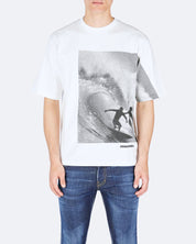 Dsquared2 T-Shirt S74GD1409/D20033100 - SanShopLuxury - 2025, Abbigliamento, Autunno/Inverno, Bianco, Continuativo, Dsquared2, Idoneo, jeans, L, M, New, Primavera/Estate, SS25, T-Shirt, Uomo, XL, XXL