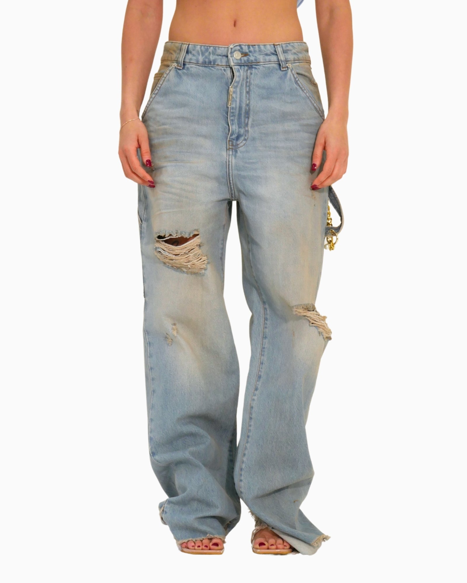 Donotconform Jeans W-BAGGY10 - SanShopLuxury - 2025, 40, 42, 44, 46, 48, Abbigliamento, Blu, Donna, Donotconform, Idoneo, Jeans, New, Primavera/Estate, SS25