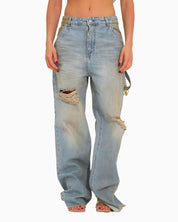 Donotconform Jeans W-BAGGY10 - SanShopLuxury - 2025, 40, 42, 44, 46, 48, Abbigliamento, Blu, Donna, Donotconform, Idoneo, Jeans, New, Primavera/Estate, SS25