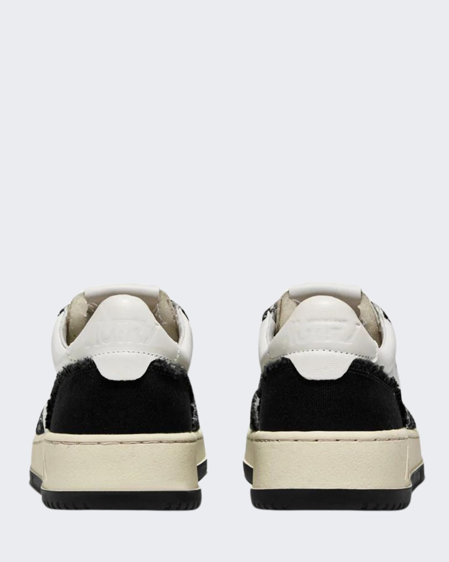 Autry Sneakers AULM/CB02 - SanShopLuxury - 2024, 39, 44, Autry, Bianco, Bianco-Nero, Calzature, Outlet, Primavera/Estate, Sneakers, SS24, Stellato, Ultimo, Uomo