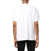 Versace Jeans Couture T-Shirt 75GAHG07 CJ00G - SanShopLuxury - 2023, 2XL, Abbigliamento, Autunno/Inverno, Bianco-Nero, FW23, Idoneo, M, Nero-Bianco, Outlet, T-Shirt, Uomo, Versace Jeans Couture, XL