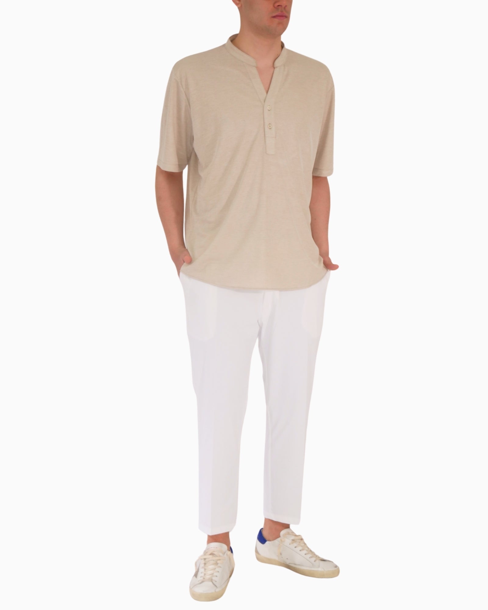 Brian Rush T-Shirt Polo FD360-CAM275-BEIGE