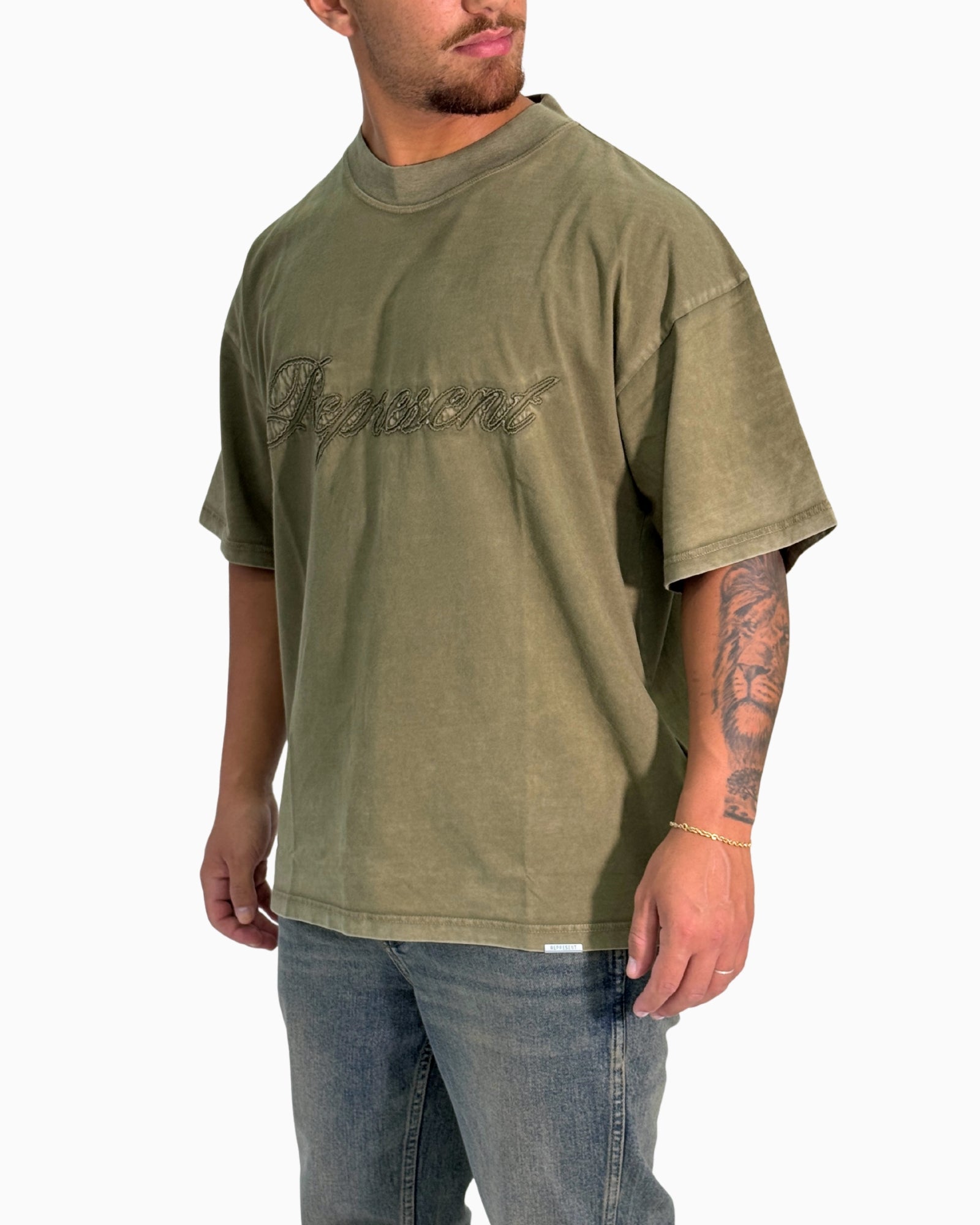 Represent T-Shirt MLM100161/59 - SanShopLuxury - 2025, Abbigliamento, Autunno/Inverno, Continuativo, FW25, Idoneo, L, M, New, Primavera/Estate, Represent, S, T-Shirt, Uomo, Verde, XL, XXL