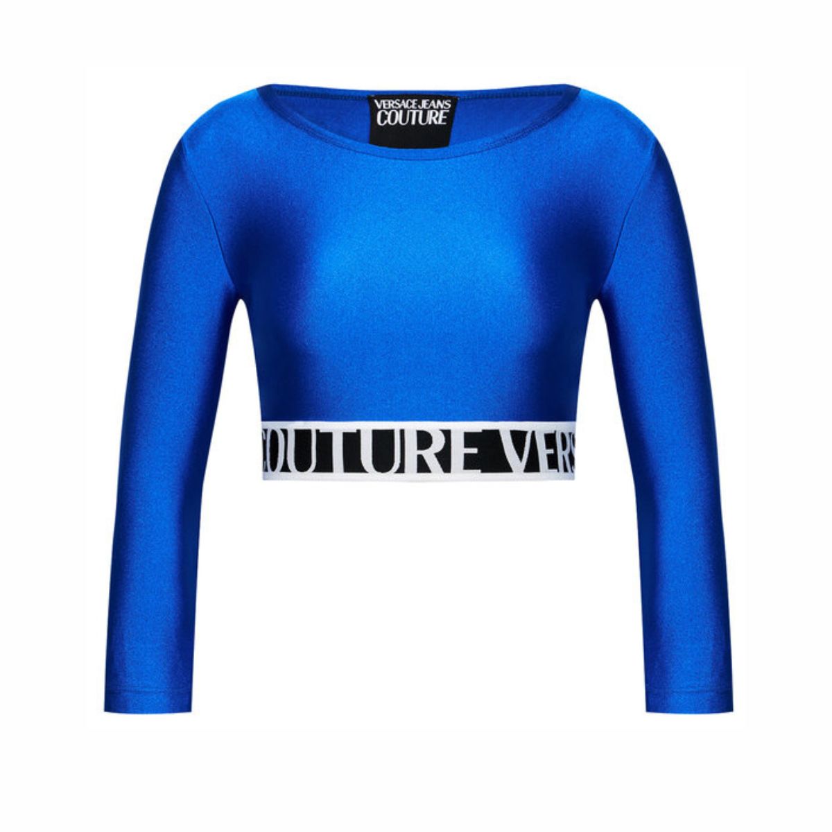 Estate, S, T-Shirt Top, Turchese, Versace Jeans Couture, XS