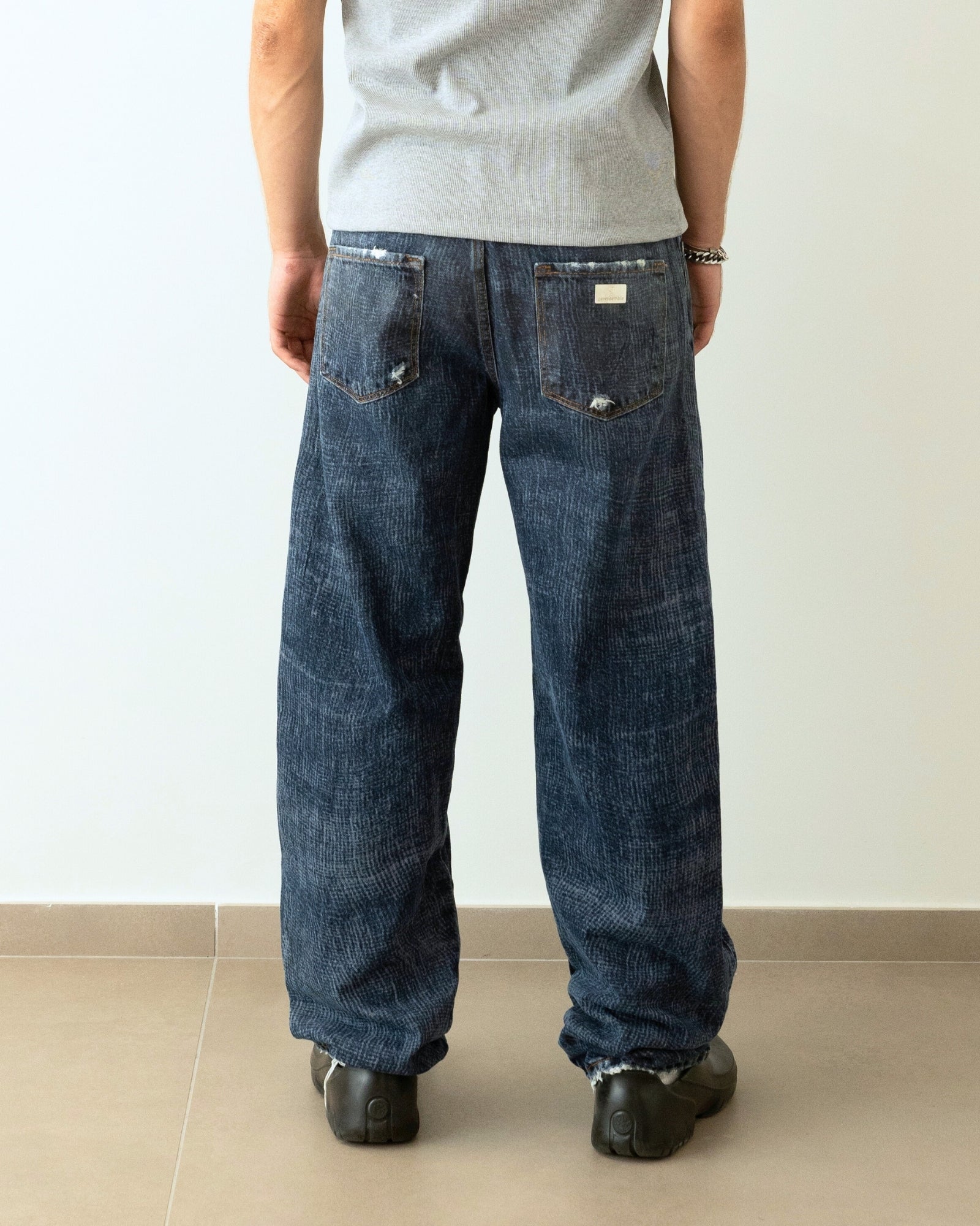 Gavensemble Jeans BAGGY130 - SanShopLuxury - 2024, 44, 46, 48, 50, 52, 54, Abbigliamento, Autunno/Inverno, Blu, Continuativo, FW24, Gavensemble, Idoneo, Jeans, Outlet, Primavera/Estate, Uomo