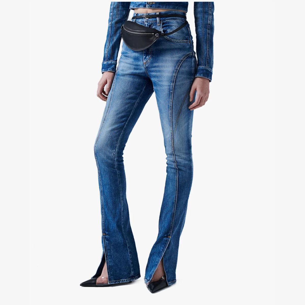 Inverno, Blu, Donna, Dsquared2, FW23, Jeans, Outlet