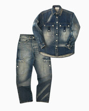 Donotconform Jeans BAGGY6010 - SanShopLuxury - 2025, 44, 46, 48, 50, 52, 54, Abbigliamento, Autunno/Inverno, Blu, Cargo, Donotconform, FW25, Idoneo, Jeans, New, Uomo