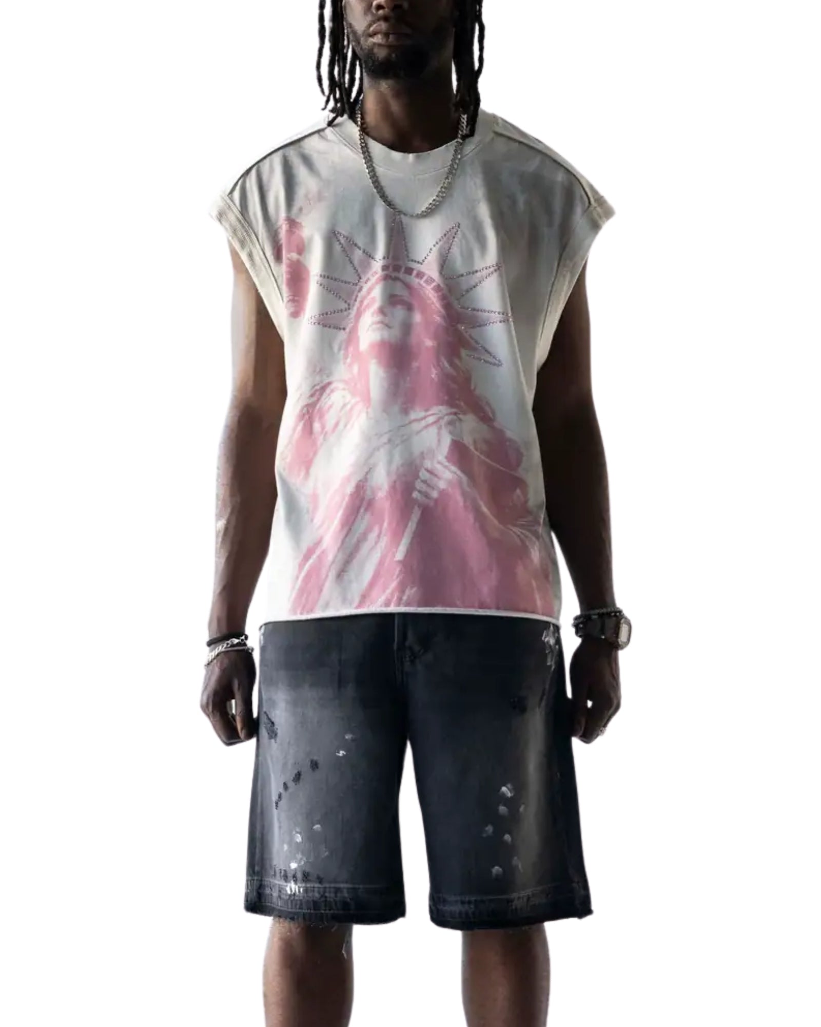 Black Island T-Shirt 2055-WHITE