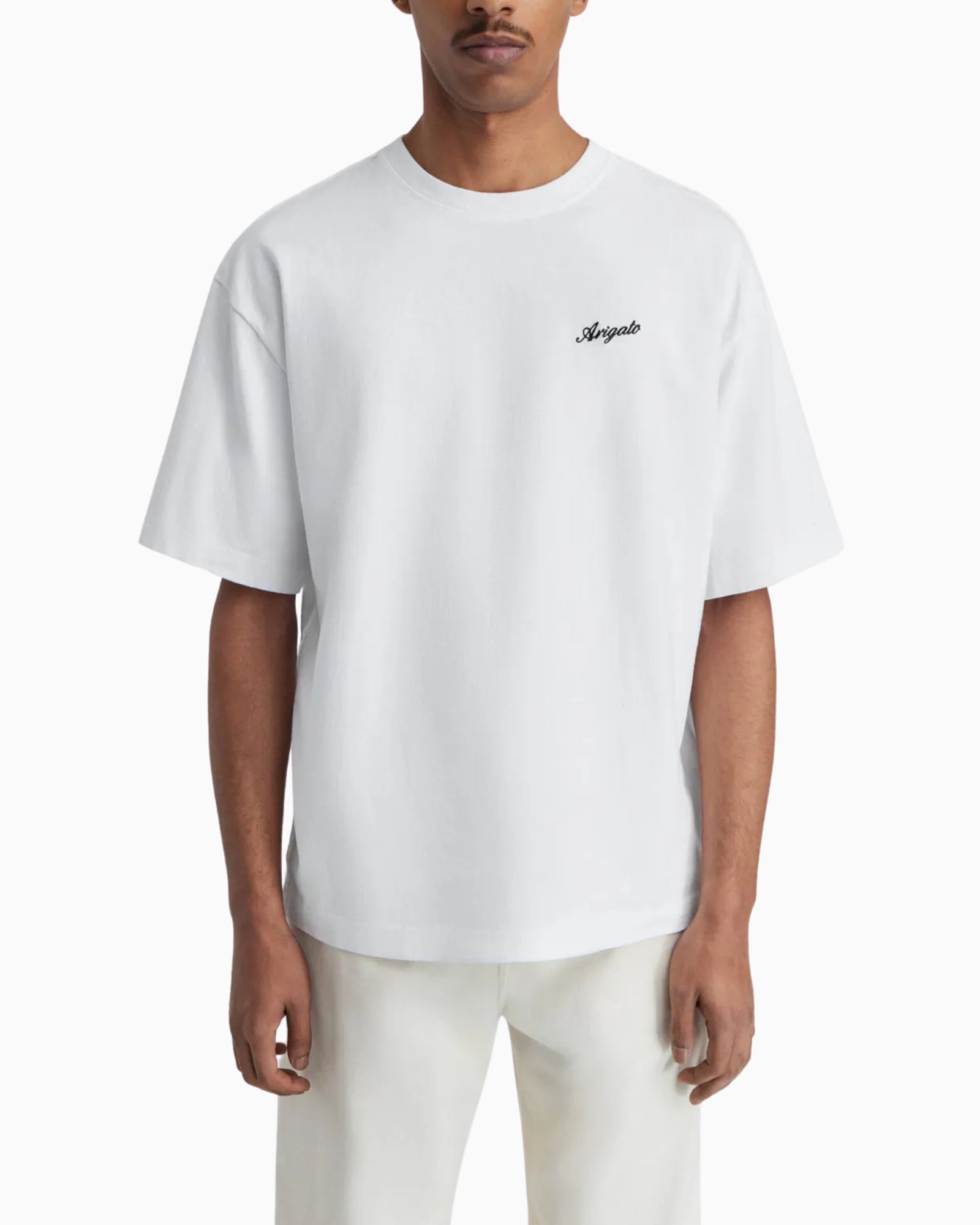 Axel Arigato T-Shirt A1460003/WHITE - SanShopLuxury - 2025, Abbigliamento, Axel Arigato, Bianco, Idoneo, L, M, New, Primavera/Estate, S, SS25, T-Shirt, Uomo, XL, XXL