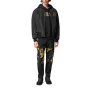 Versace Jeans Couture Felpa 75GAIF01 CF00F - SanShopLuxury - 2023, 2XL, Abbigliamento, Autunno/Inverno, Con Cappuccio, Felpa, FW23, Idoneo, L, M, Nero-Oro, Outlet, Uomo, Versace Jeans Couture, XL