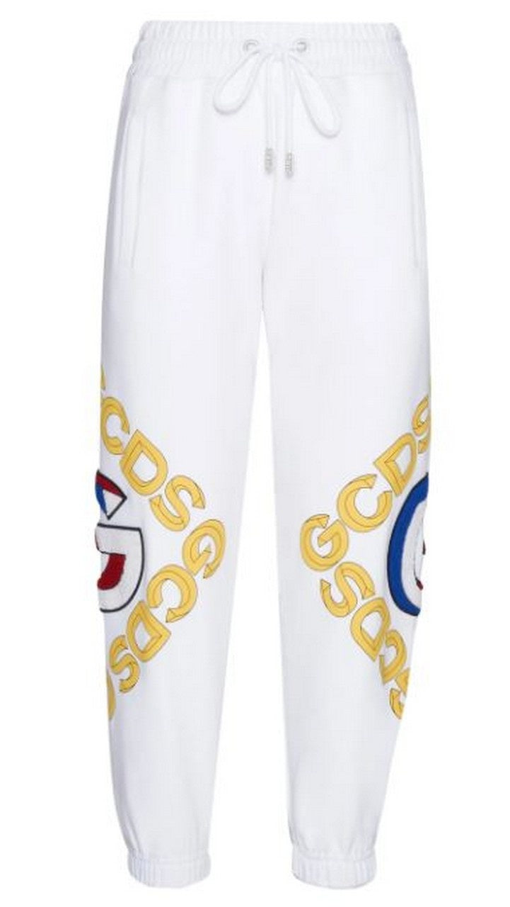 Gcds Pantatuta FW21W030100 - SanShopLuxury - -50%, 2020, Abbigliamento, Autunno/Inverno, Bianco, Donna, FW20, Gcds, L, M, Outlet, Pantatuta