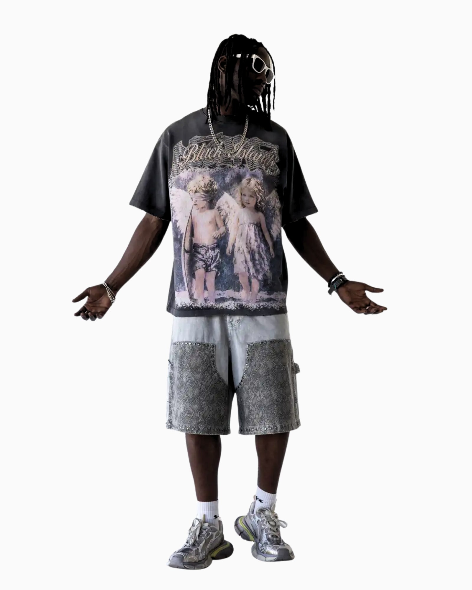 Black Island T-Shirt 2075-BLK