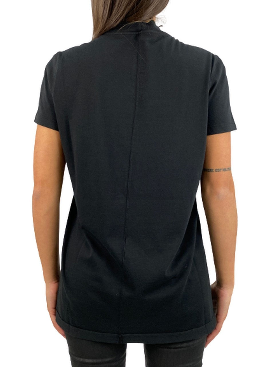 Rick Owens Drkshdw T-Shirt DS20F1205/RNEP10909 - SanShopLuxury - -50%, 2020, Abbigliamento, Autunno/Inverno, Donna, FW20, L, M, Nero, Outlet, Rick Owens Drkshdw, T-Shirt, XL