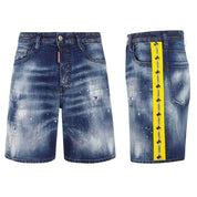 Dsquared2 Short S74MU0648/S30342470 - SanShopLuxury - -50%, 2021, 46, Abbigliamento, Blu, Dsquared2, Outlet, Primavera/Estate, Short, SS21, Ultimo, Uomo