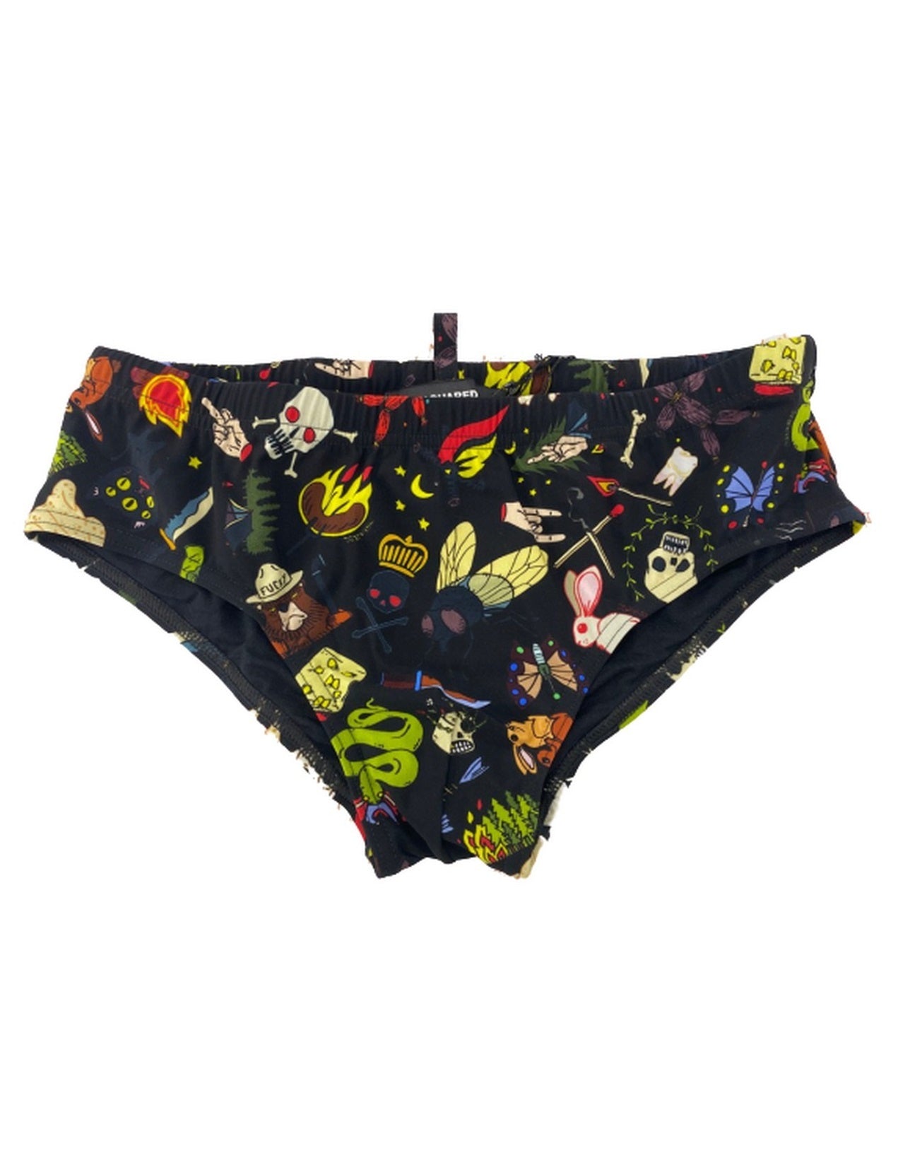 Dsquared2 Costume D7B451890 - SanShopLuxury - -50%, 2018, 46, Abbigliamento, Beachwear, Costume, Dsquared2, Nero, Outlet, Primavera/Estate, Slip, SS18, Ultimo, Uomo