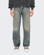 Jeans Represent MLM607/25 - SanShopLuxury - 2024, 44, 46, 47, 48, 50, 52, Abbigliamento, Blu, Blu Sabbiato, Cargo, Idoneo, Jeans, New, Outlet, Primavera/Estate, Represent, SS24, Uomo