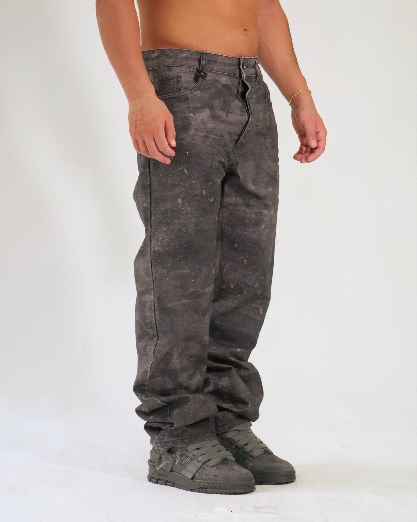 Donotconform Jeans BAGGY2040-N - SanShopLuxury - 2025, 44, 46, 48, 50, 52, 54, Abbigliamento, Autunno/Inverno, Continuativo, Donotconform, FW25, Idoneo, Jeans, Nero, New, Primavera/Estate, Uomo