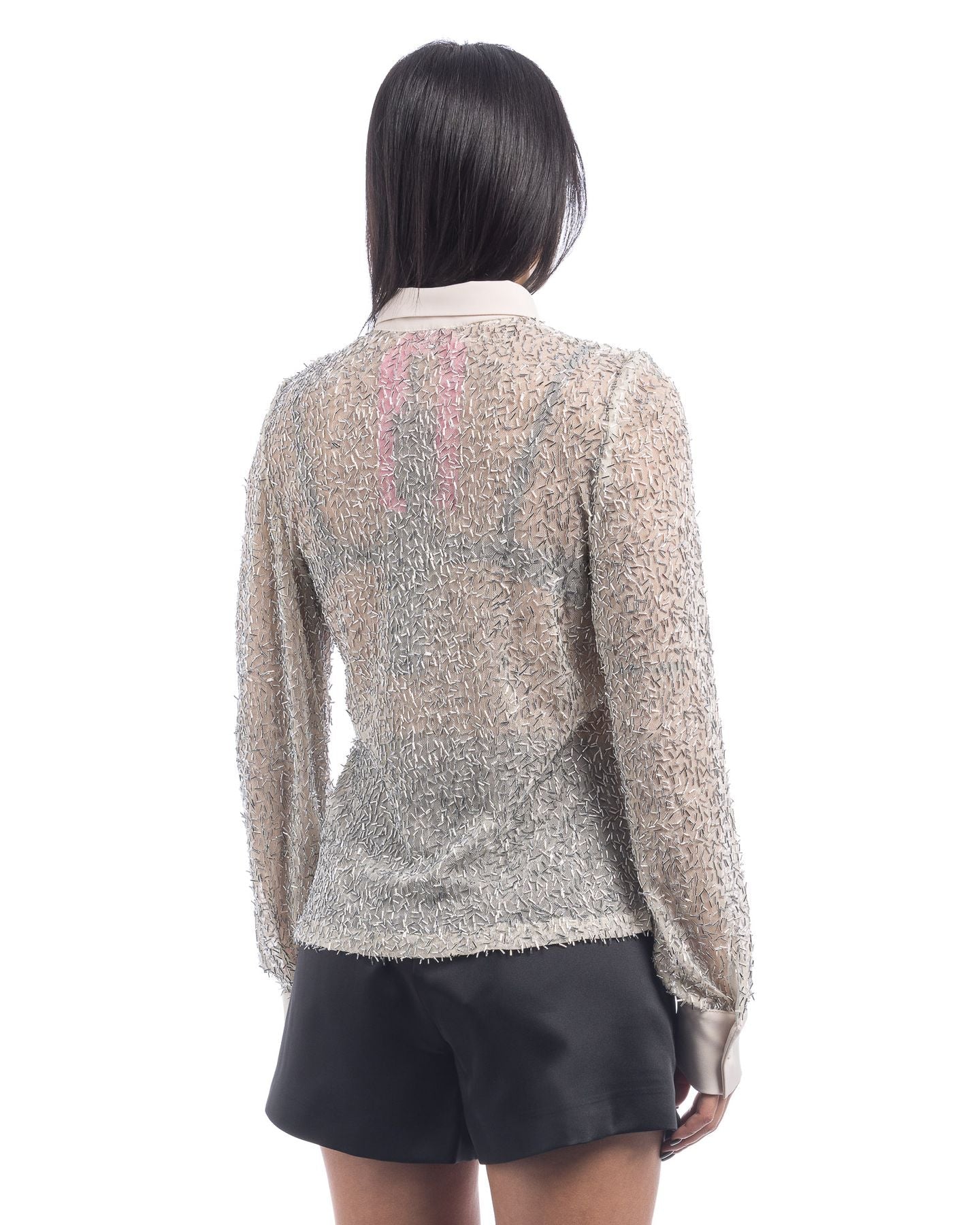 So Lavish Camicia C4017-A - SanShopLuxury - 2024, 40, 42, 44, Abbigliamento, Autunno/Inverno, Avorio, Camicia, Continuativo, Donna, FW24, Idoneo, Outlet, Primavera/Estate, So Lavish