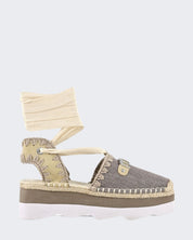 Mou Sandali SW591000K/CHA - SanShopLuxury - 36, 37, 38, 39, 40, Calzature, Carry Over, Donna, Grigio, Idoneo, Mou, New, Primavera/Estate, Sandali