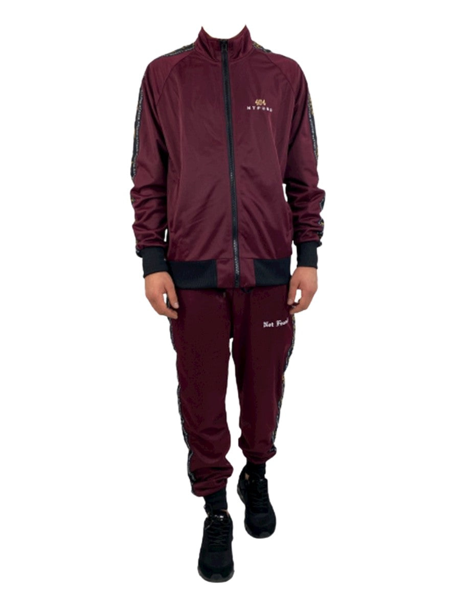 404 Not Found Tuta Completa P-F100 - SanShopLuxury - 2022, 404 Not Found, Abbigliamento, Autunno/Inverno, Bordeaux, FW22, L, M, Nero, Outlet, Rosso, S, Tuta Completa, Uomo, XL, XXL