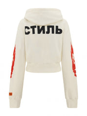 Heron Preston Felpa HWBB026F22JER002 - SanShopLuxury - 2022, Abbigliamento, Autunno/Inverno, Bianco, Crop, Donna, Felpa, FW22, Heron Preston, L, Outlet, Ultimo