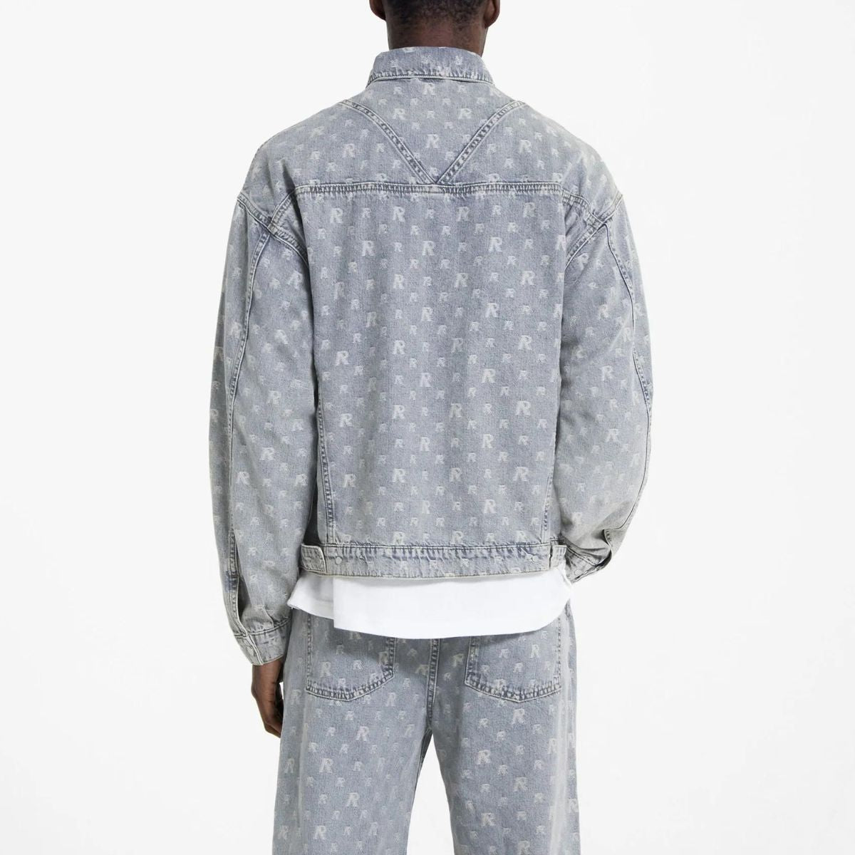 Represent Giubbino MJ6001 - SanShopLuxury - 2023, Abbigliamento, Autunno/Inverno, FW23, Giubbino, Giubbotteria, Grigio, Grigio Blu, Idoneo, jeans, L, M, Outlet, Represent, S, Ultimo, Uomo, XL