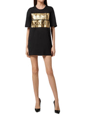 Philipp Plein T-Shirt CMTK4687/PJY002N0216 - SanShopLuxury - -50%, 2020, Abbigliamento, Autunno/Inverno, FW20, L, Nero, Outlet, Philipp Plein, T-Shirt, Uomo, XL