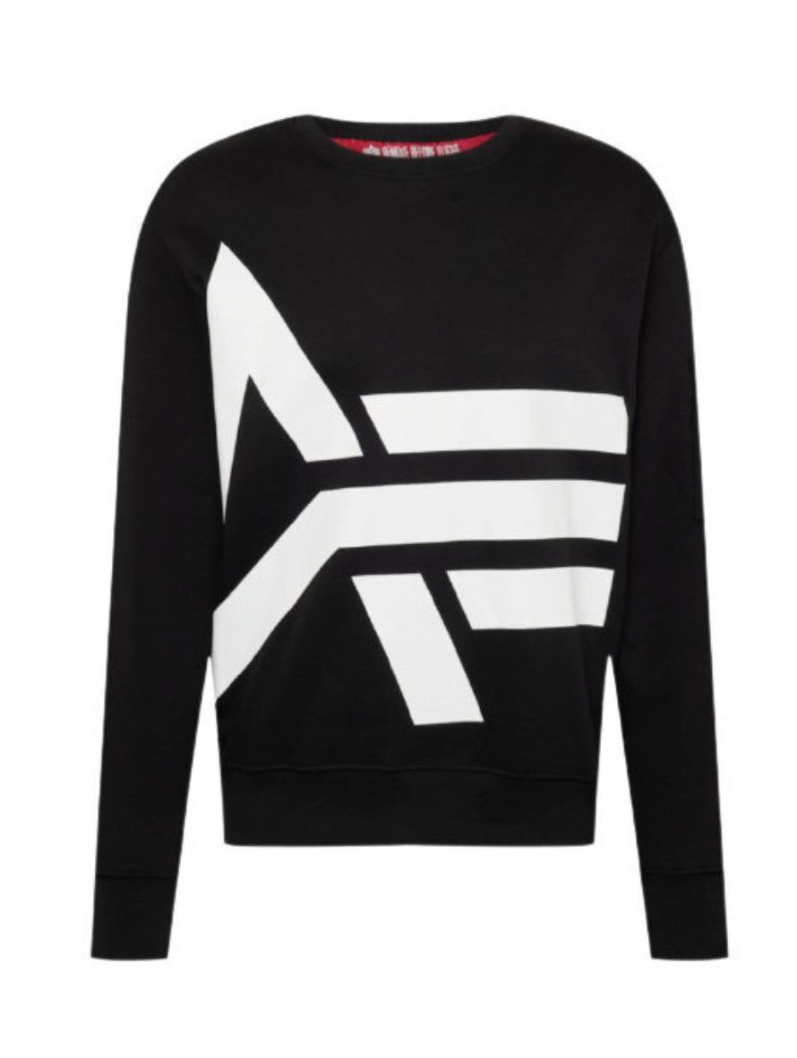 Alpha Industries Felpa 118305 - SanShopLuxury - -50%, 2021, Abbigliamento, Alpha Industries, Autunno/Inverno, Felpa, FW21, M, Nero, Outlet, S, Uomo, XL