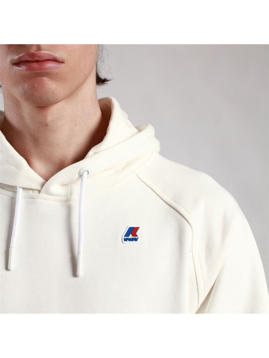 K-Way Felpa K11215W - SanShopLuxury - -50%, 2021, Abbigliamento, Autunno/Inverno, Bianco, Felpa, FW21, K-Way, M, Nero, Outlet, Ultimo, Uomo, XL, XXL