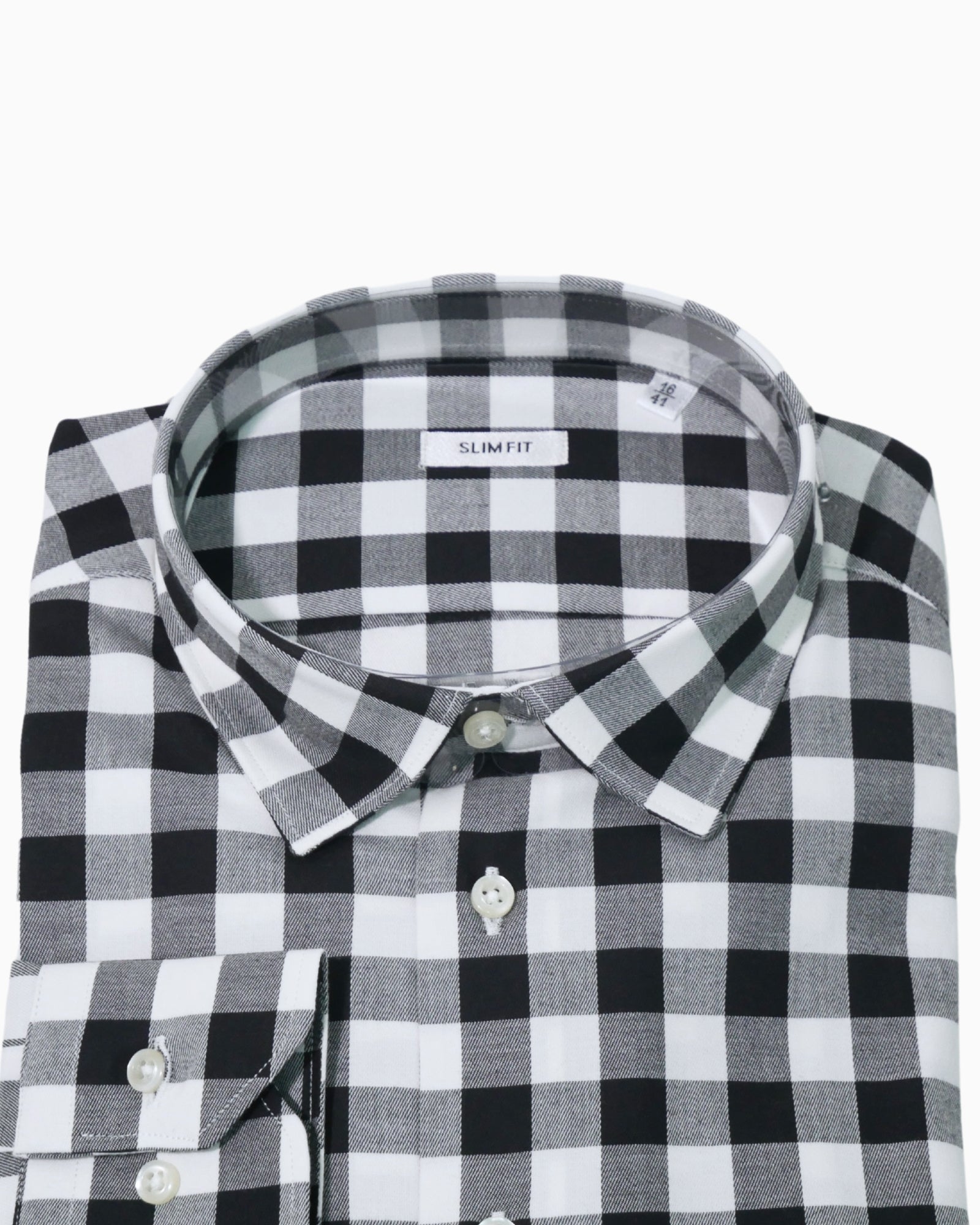 Sartoria Italiana Camicia 001369-04 - SanShopLuxury - 2019, 38, 39, 40, 41, 42, 43, Abbigliamento, Autunno/Inverno, Camicia, Carry Over, Continuativo, Idoneo, Nero-Bianco, New, Primavera/Estate, Sartoria Italiana, Uomo